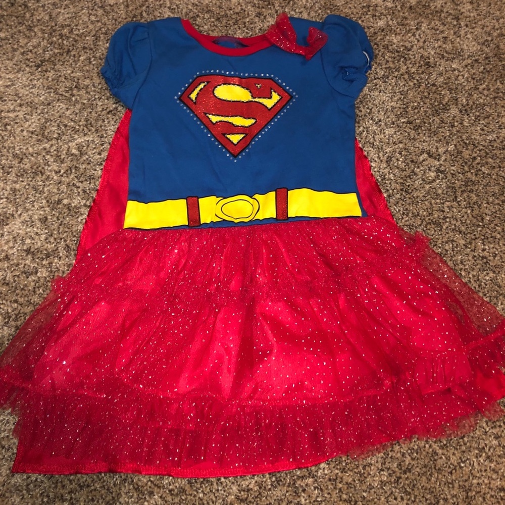 Girls Supergirl outfit